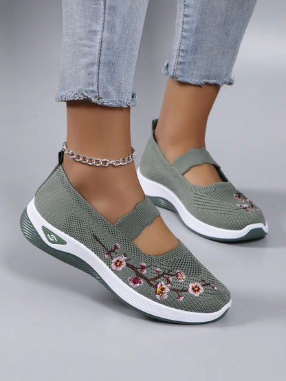 AirWeave Summer Mesh Flats  Womens Lightweight Breathable Casual Shoes 4