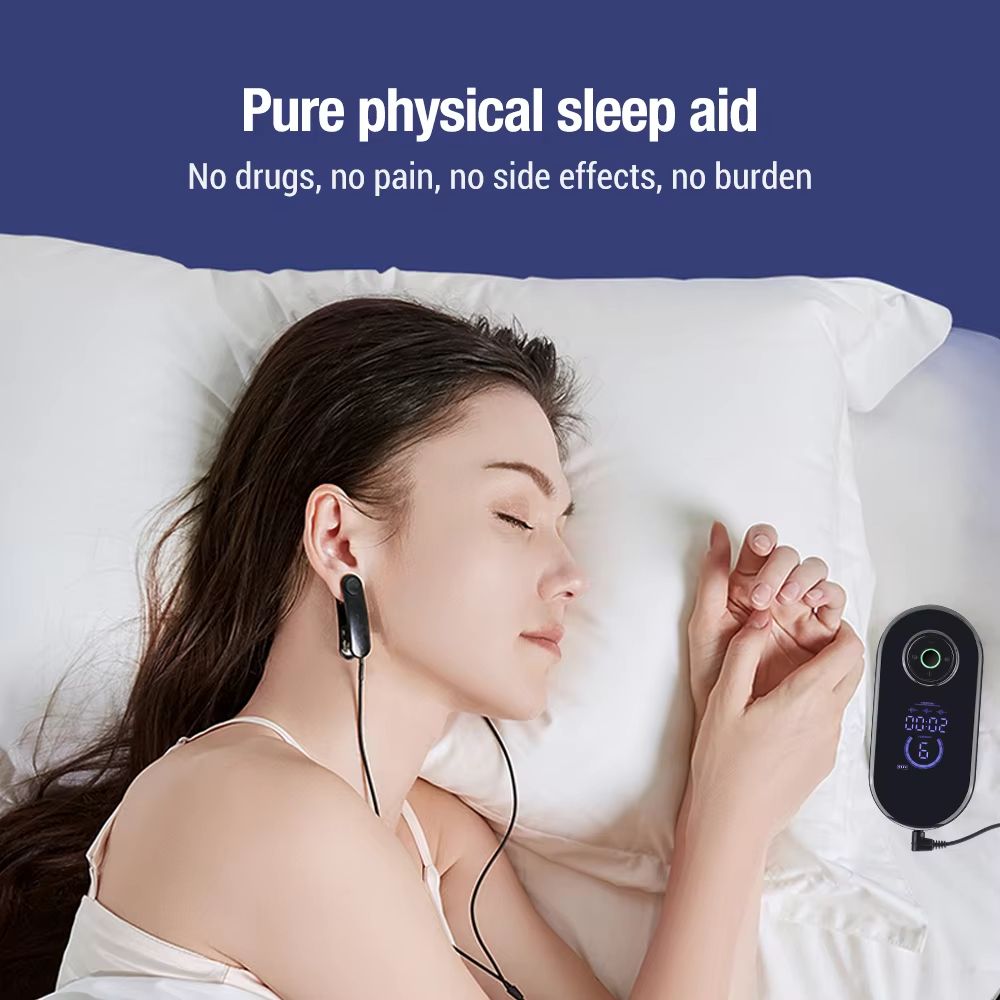 CalmWave CES Microcurrent Sleep Aid Device  Insomnia And Anxiety Relief Ear Clip 3