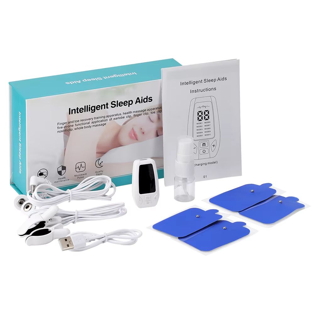 CalmWave CES Microcurrent Sleep Aid Device  Insomnia And Anxiety Relief Ear Clip 6