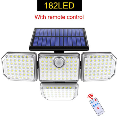 SunBright 20W Solar Garden Light  Waterproof Outdoor LED Lamp With Adjustable Head And 3 Modes 10