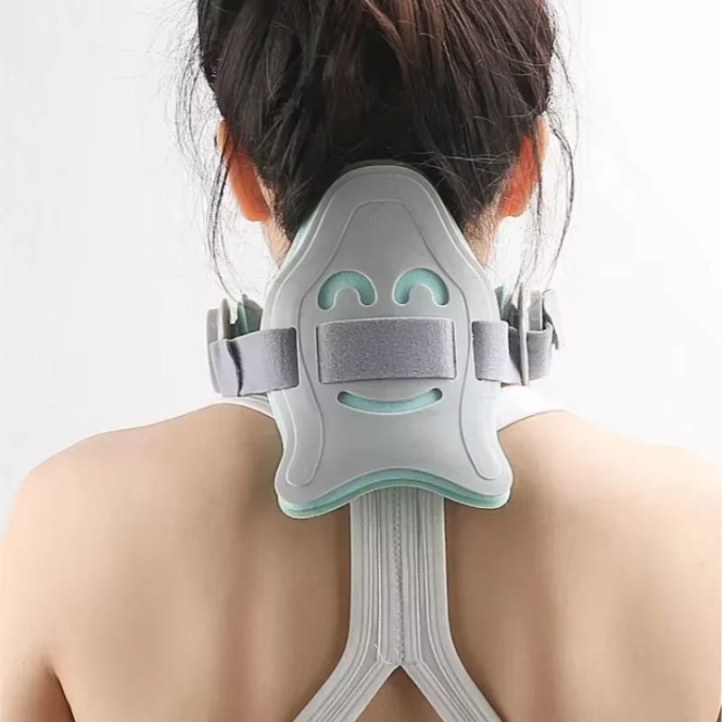AlignRelief Adjustable Cervical Traction Device  Neck Brace Posture Corrector And Spine Support 2