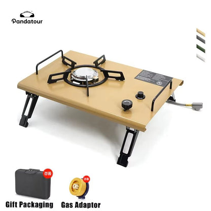 Pandatour Outdoor Camping Stove  Durable Copper Head Portable Gas Burner With OneTouch Ignition 1