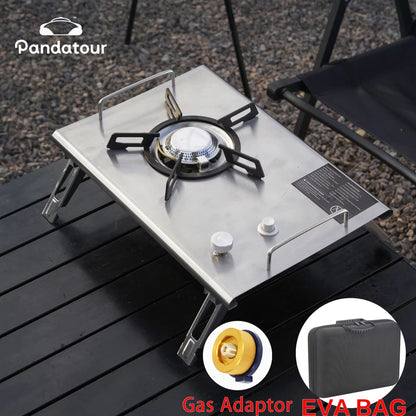 Pandatour Outdoor Camping Stove  Durable Copper Head Portable Gas Burner With OneTouch Ignition 6
