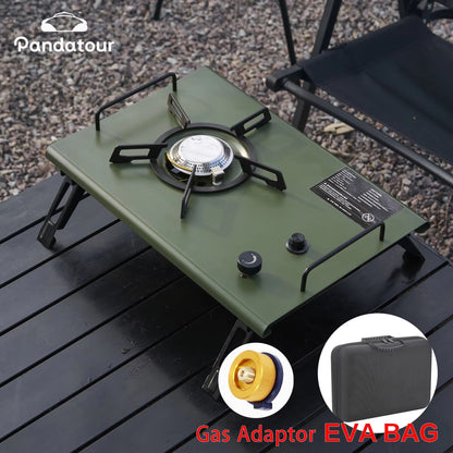 Pandatour Outdoor Camping Stove  Durable Copper Head Portable Gas Burner With OneTouch Ignition 7