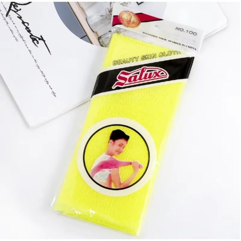 SilkSkin Exfoliating Body Washcloth  Japanese Nylon Bath Towel And Back Scrubber 1