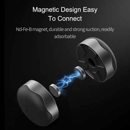 Magnetic Portable Laptop Stand, Cooling Pad for MacBook, Heat Dissipation Skidproof Cooler Stand