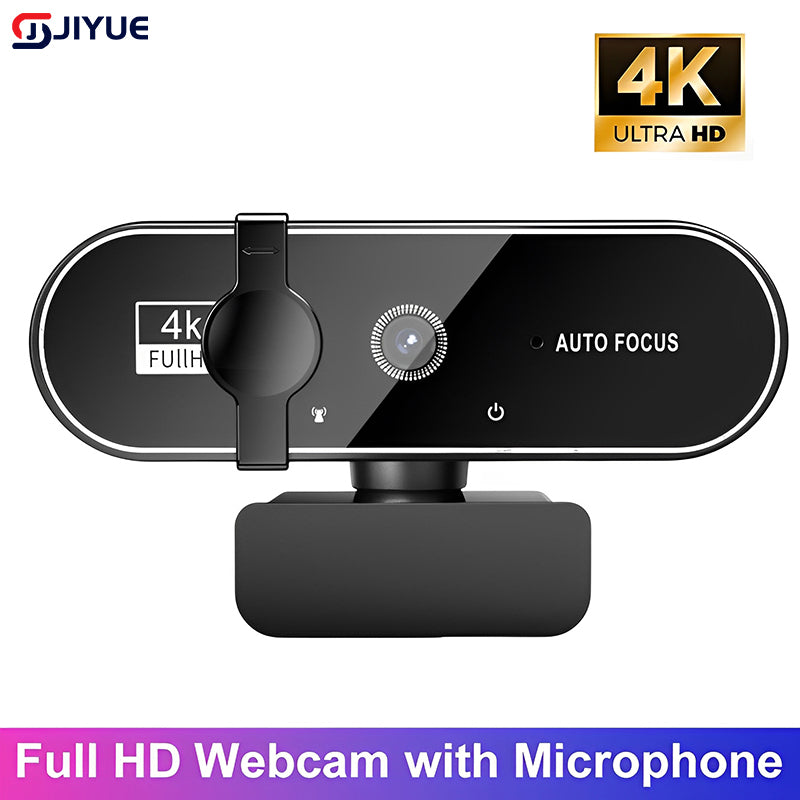 Full HD 1080P Webcams for PC, 4K Webcam Video Camera, 2K Autofocus Streaming Web Cam With Microphone