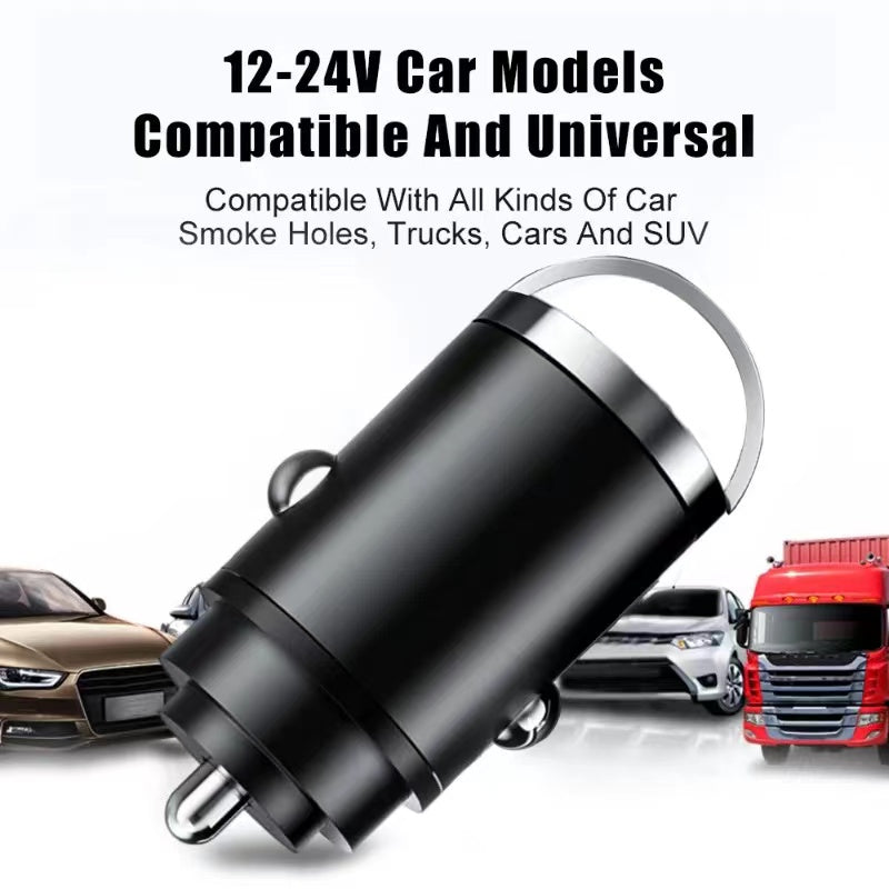 USB Type C Car Phone Charger Fast Charging Lighter Adapter Quick Charge For IPhone Xiaomi Samsung 4