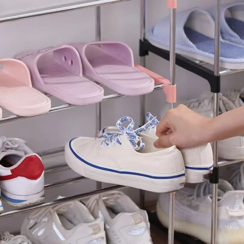 34 Tier Shoe Rack  MultiLayer SpaceSaving Storage Organizer For Household Use 4