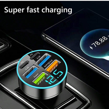 Fast Charging USB Car Charger QC30 PD USBC Car Phone Charger Adapter For IPhone Samsung Huawei Xiao 2
