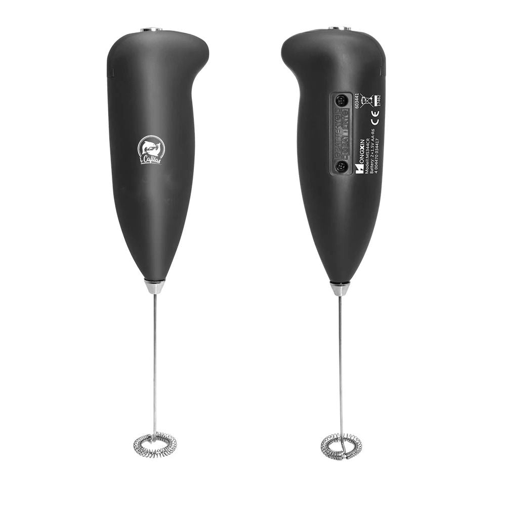 Stainless Steel Manual Coffee Grinder And Milk Frother For Fresh Brewing At Home 3