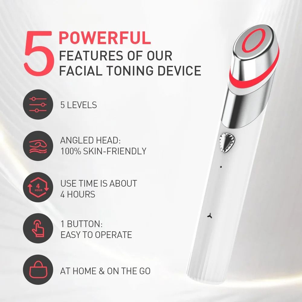 Smart Facial Beauty Device For Skin Care Lifting And Rejuvenation 2