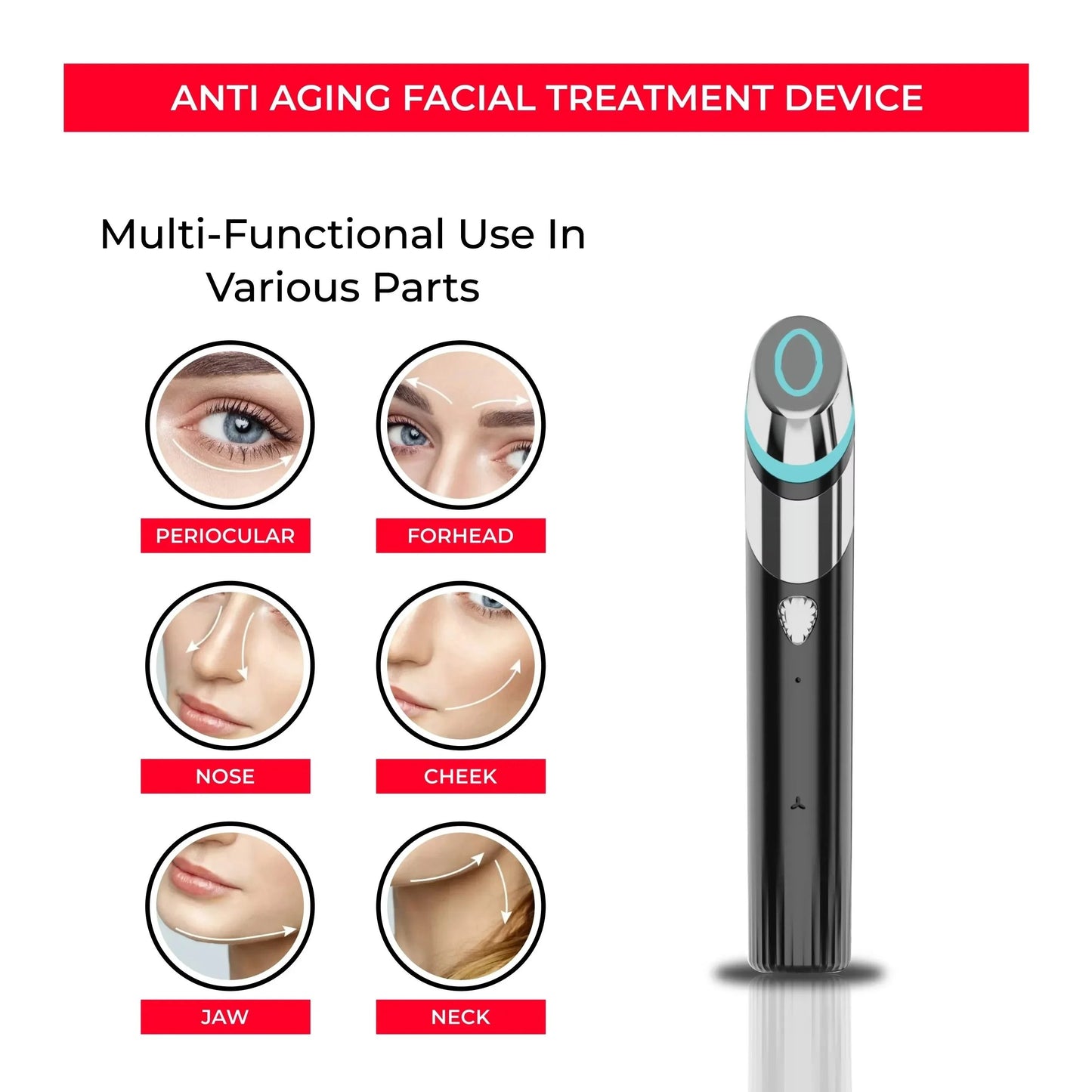 Smart Facial Beauty Device For Skin Care Lifting And Rejuvenation 3