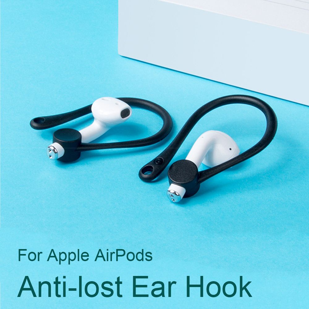 Anti-Lost Ear Hook Strap, Silicone Protector Earphone Holders, Secure Fit Earhooks for Apple AirPods