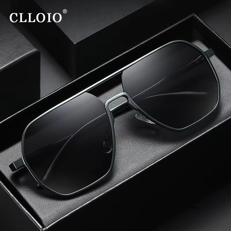 Aluminum Photochromic Sunglasses  Polarized AntiGlare Chameleon Glasses For Men  Women 1