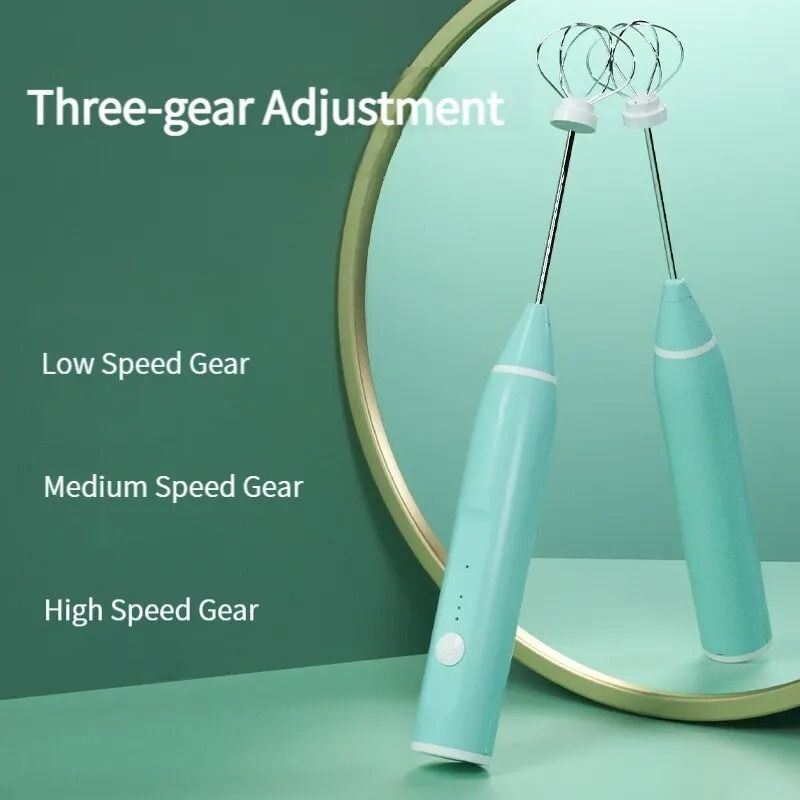 Portable USB Rechargeable Milk Frother 1