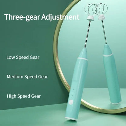 Portable USB Rechargeable Milk Frother 1