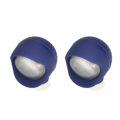 Ultimate Night Adventure Shoe Lights, 2pcs PVC LED Charms with 3 Modes for Safe Night Cycling, Hiking & Dog Walking