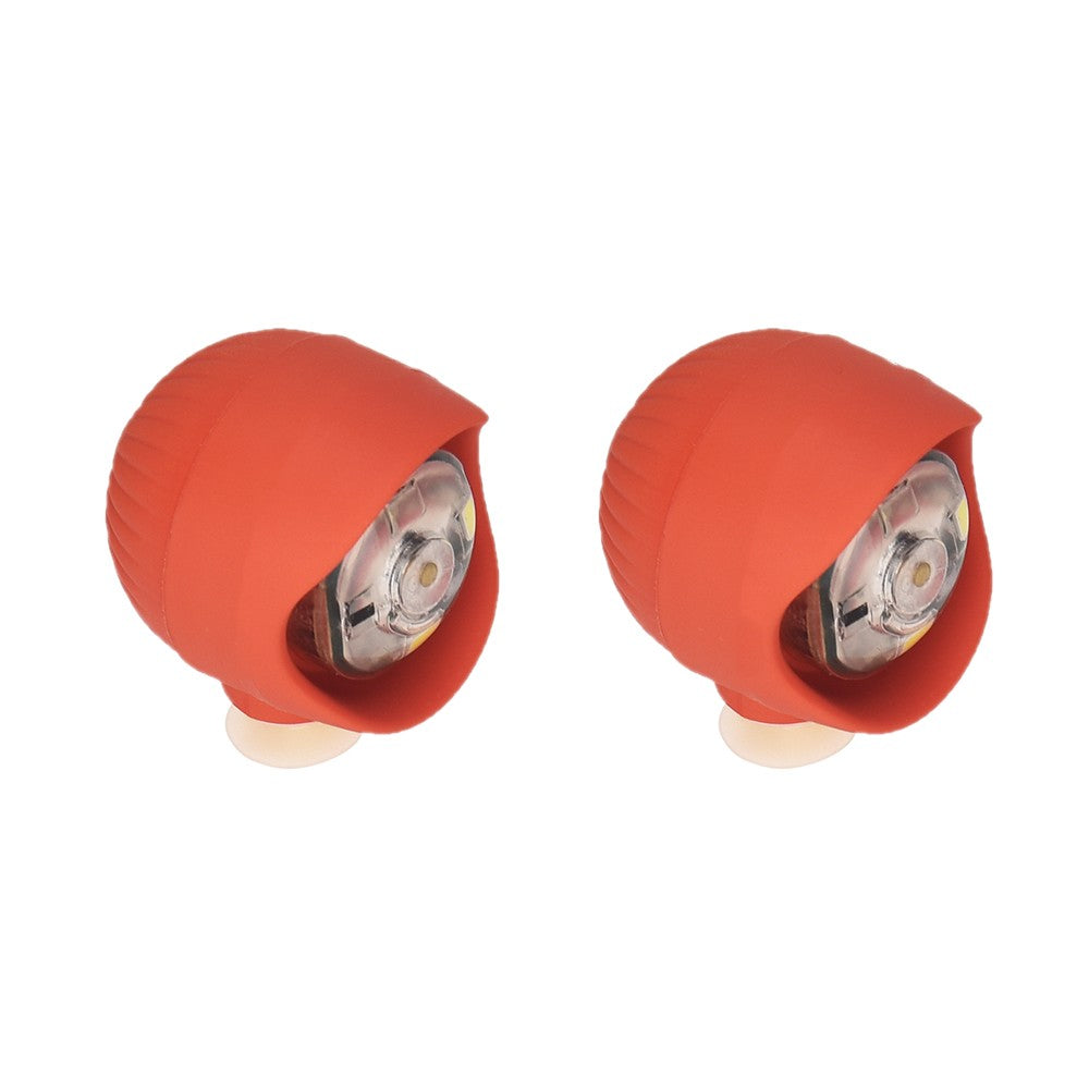 Ultimate Night Adventure Shoe Lights, 2pcs PVC LED Charms with 3 Modes for Safe Night Cycling, Hiking & Dog Walking