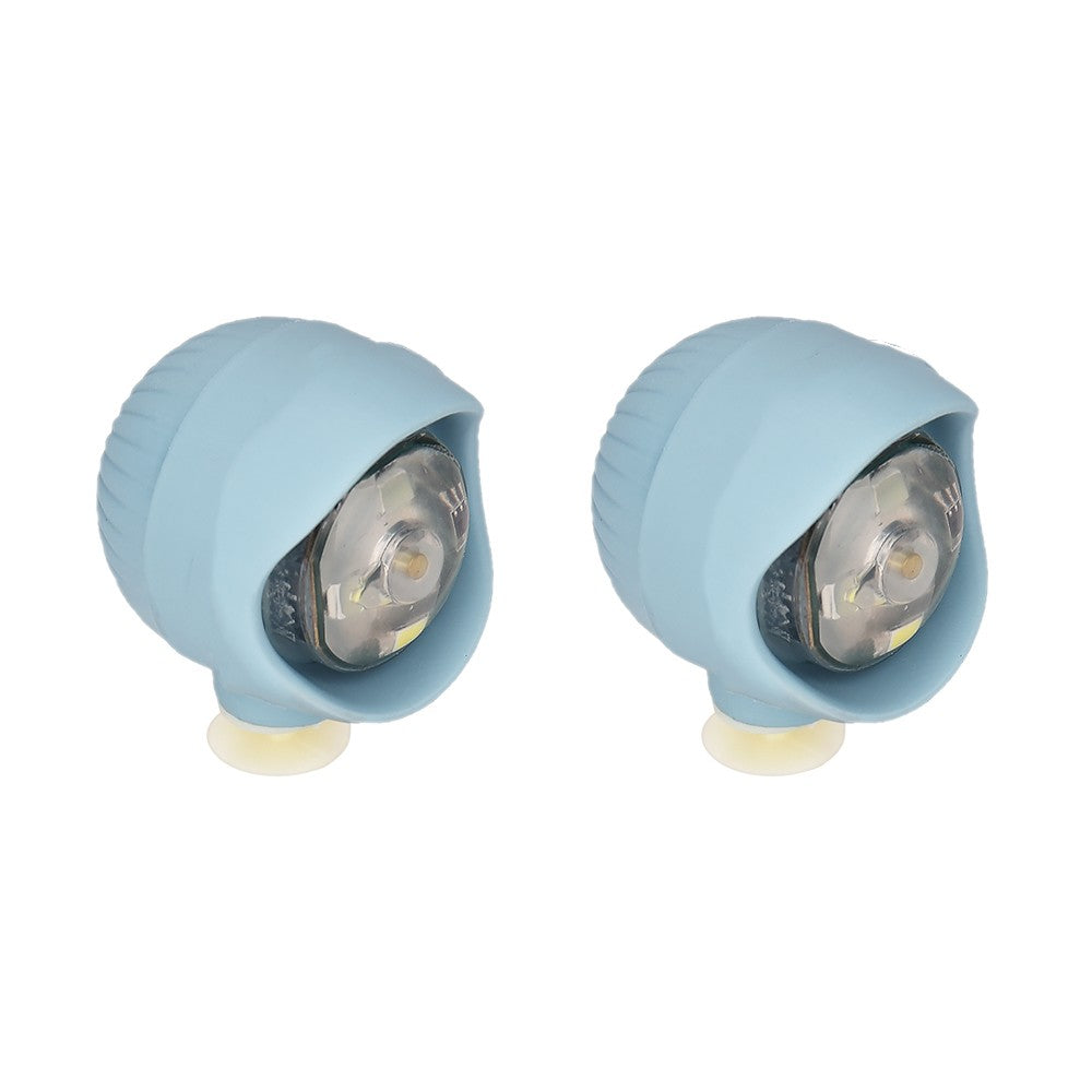 Ultimate Night Adventure Shoe Lights, 2pcs PVC LED Charms with 3 Modes for Safe Night Cycling, Hiking & Dog Walking