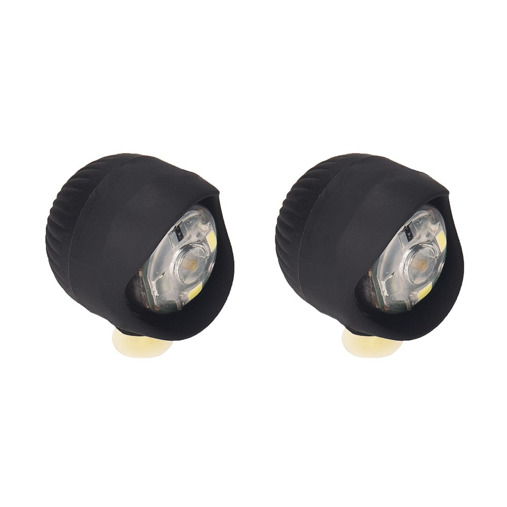 Ultimate Night Adventure Shoe Lights, 2pcs PVC LED Charms with 3 Modes for Safe Night Cycling, Hiking & Dog Walking