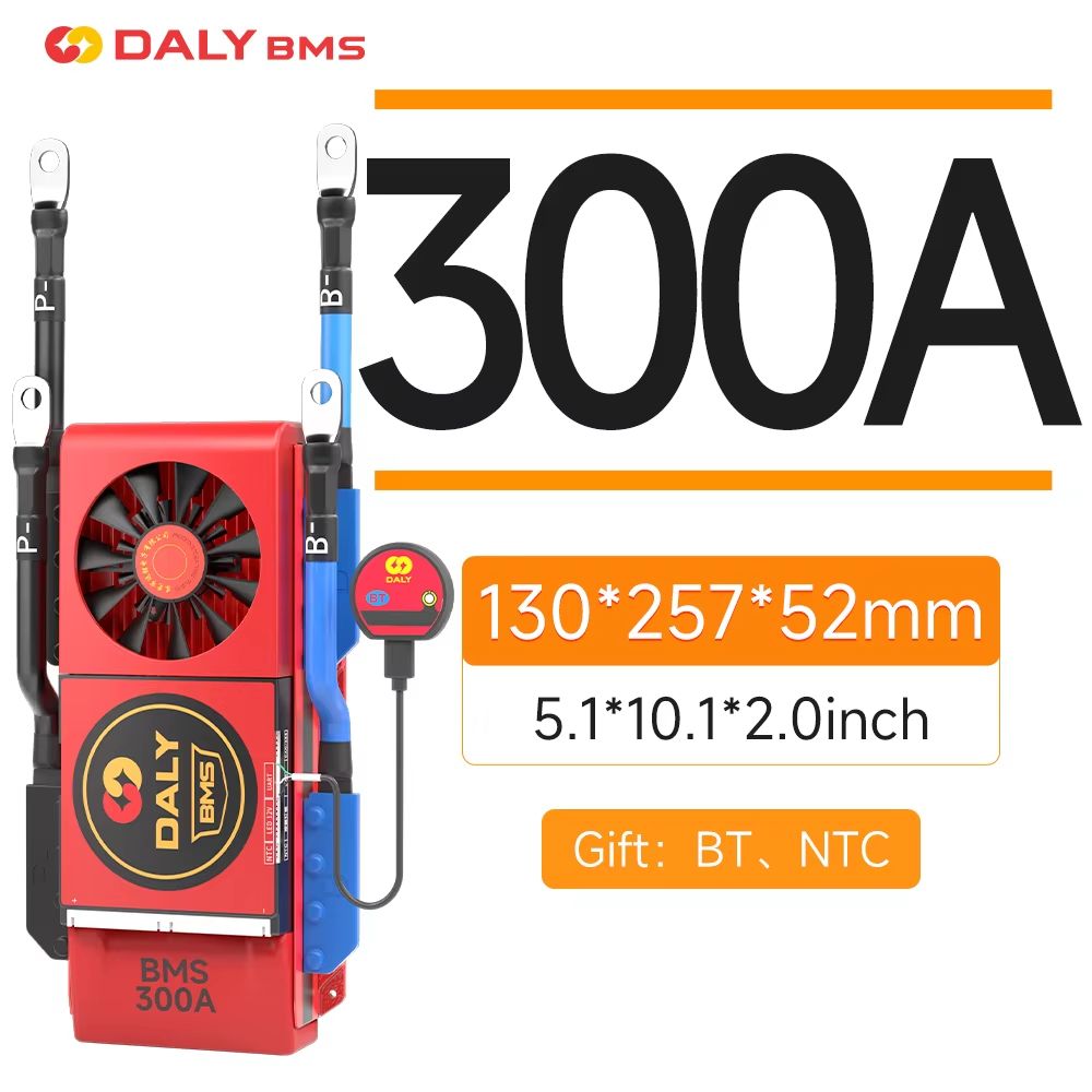 Daly Smart BMS For LiFePO4  LiIon Batteries  10S24S 36V48V HighCurrent Battery Management System 40 18