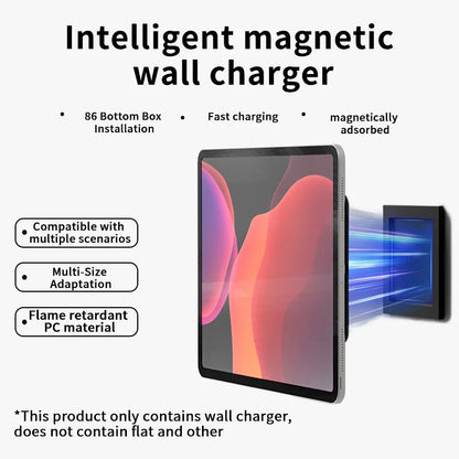 Magnetic Charging Wall Mount Magnetic Universal Wall Charger Mounting IPad Tablet Magnetic Bracket  1