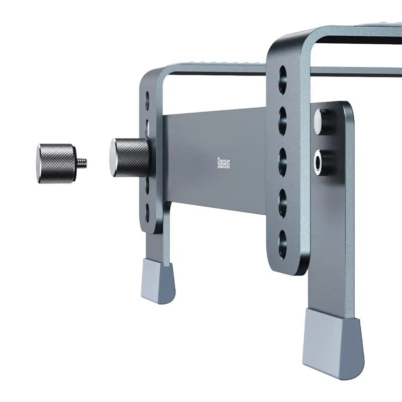 Portable Notebook Support Holder Baseus Adjustable Laptop Stand Aluminum MacBook Air Pro Cooling Br 4