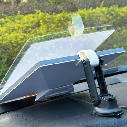 Adjustable Stand Suction Cup Bracket, Mini Car Dashboard Holder, Stable Support
