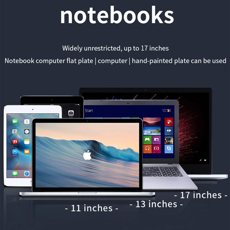 Adjustable Tablet Stand Laptop Cooling Stand Folding Aluminum Alloy Portable Support Fits Up To 17  6