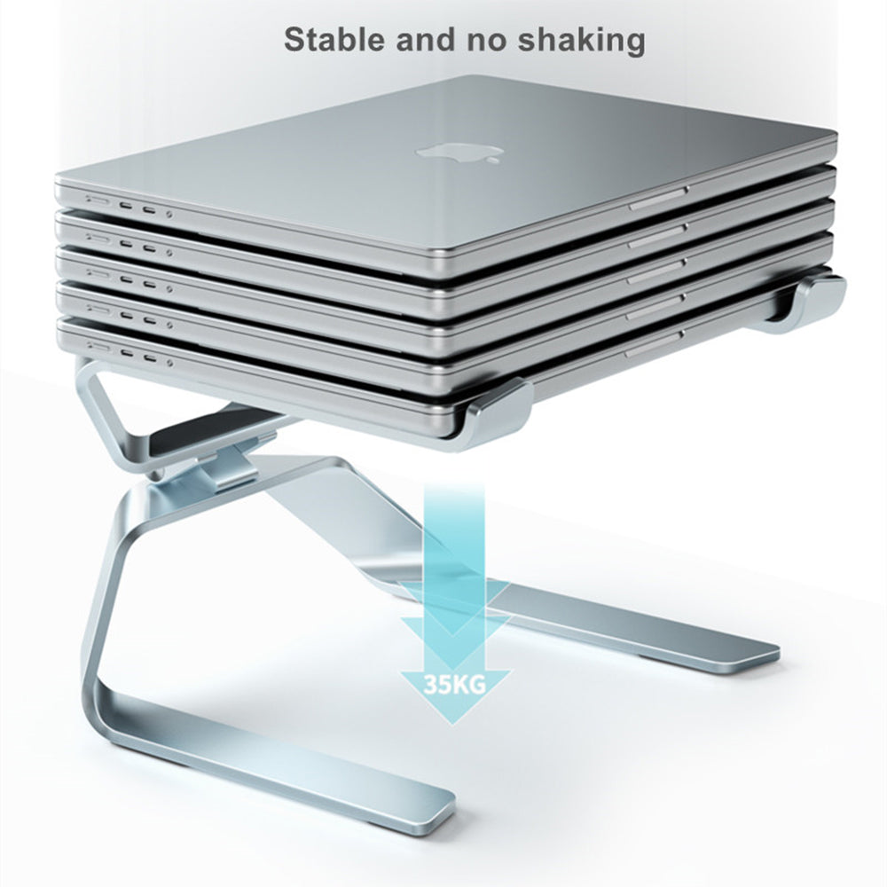 Adjustable Laptop Stand Aluminum, Notebook Tablet Holder, Portable Fold Cooling Bracket Support Up to 17.3 Inch