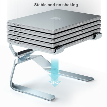 Adjustable Laptop Stand Aluminum, Notebook Tablet Holder, Portable Fold Cooling Bracket Support Up to 17.3 Inch