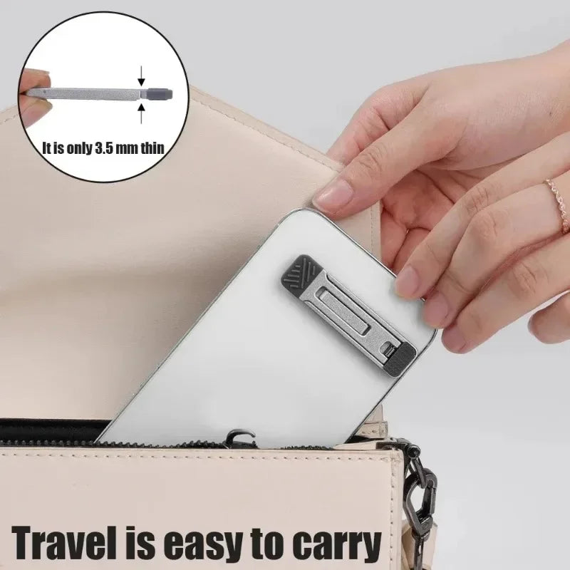 Mini Folding Laptop Stand Aluminum Alloy Notebook Bracket 3 Height Adjustment Portable Accessories  4