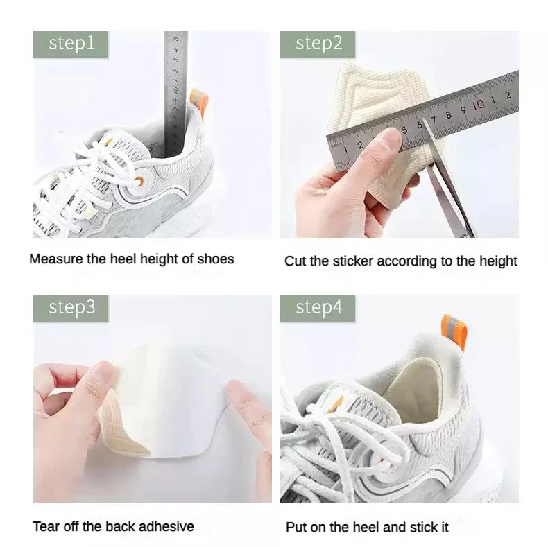 Adjustable Insoles For Shoes Patch 10pcs Set Adhesive Heel Pads For Shoes Feet Pad Cushion Insert I 3