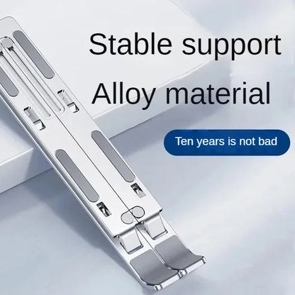 Nonslip Adjustable Laptop Holder Aluminum Alloy Table Stand Portable Notebook Computer Bracket 2