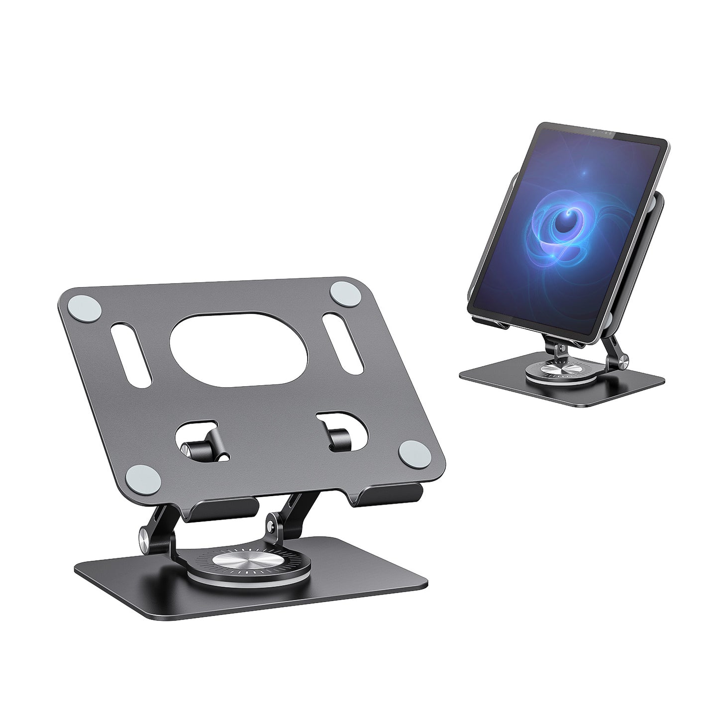 Aluminum Tablet Stand Holder Adjustable Tablet Stand With 360 Swivel Universal Tablet Holder For IP 6