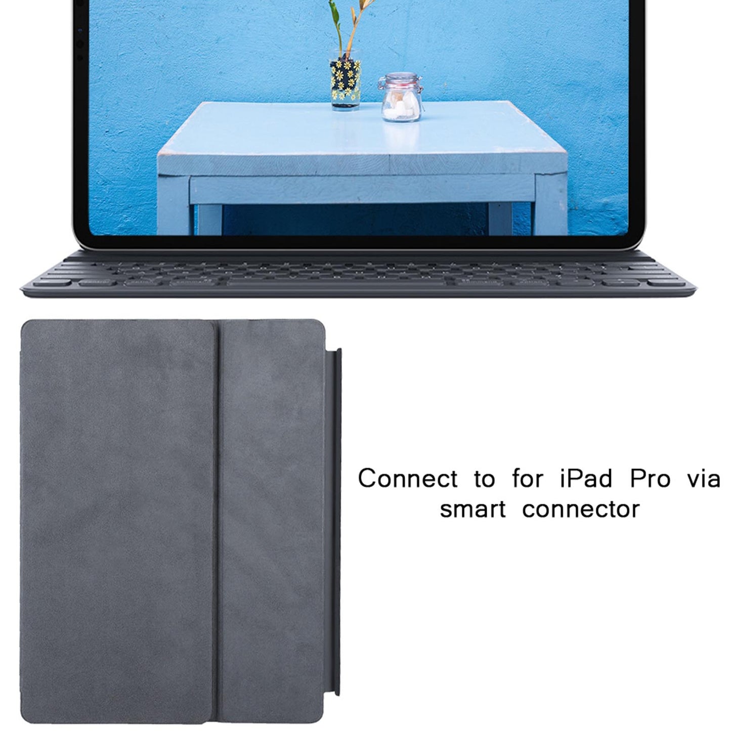 Foldable Tablet Wireless Keyboard 64 Keys Portable Laptop Keyboard For 129Inch IPad Pro Wireless Ke 3