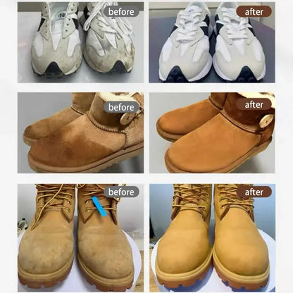 Professional Suede & Leather Cleaner Eraser Block,Multi Pack Rubber Shoe Care Tool for Effortless Decontamination & Shin