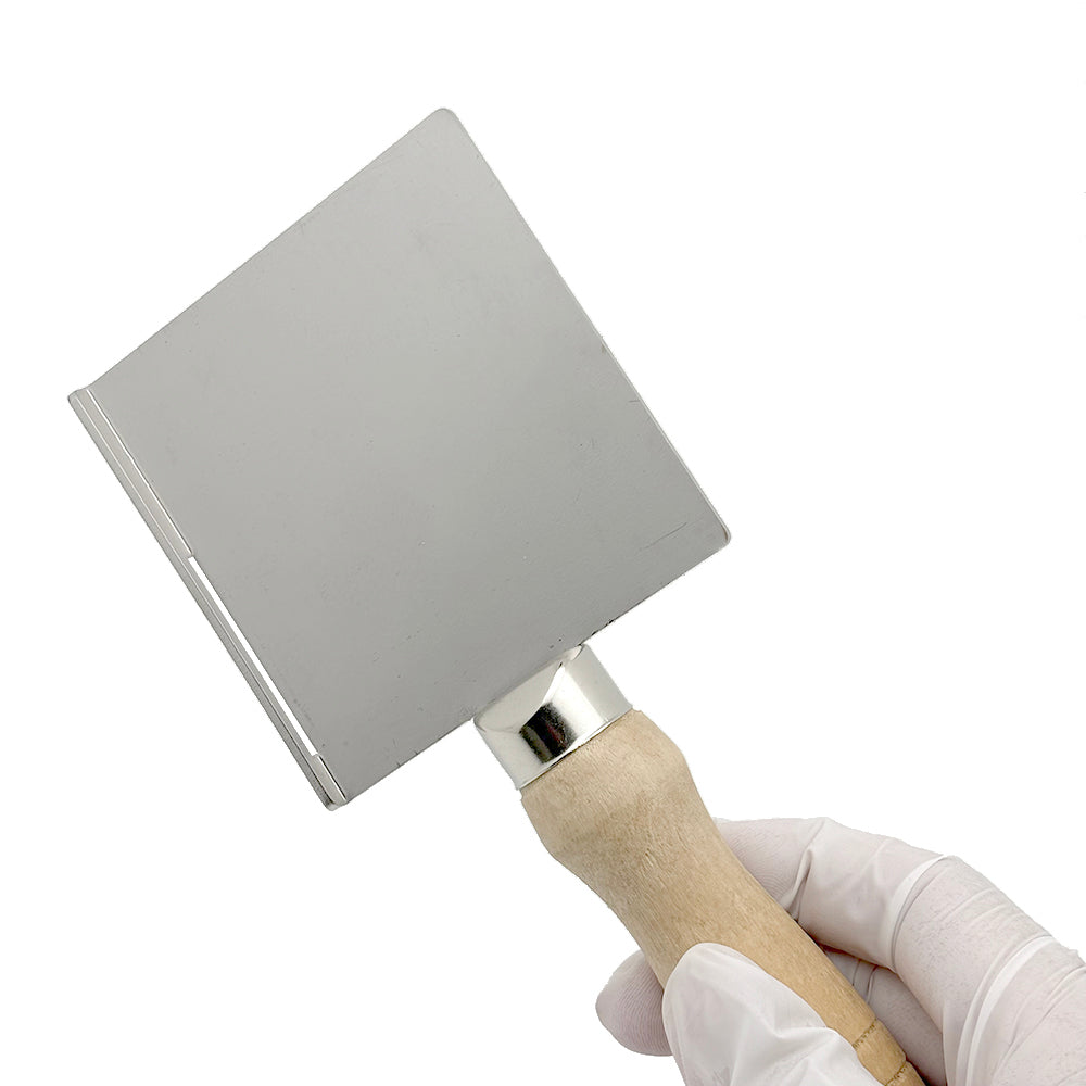 Professional Dental Shovel & Hot Wax Spade, Stainless Steel Oral Tool for Full Denture Processing & Wax Dyke Creation