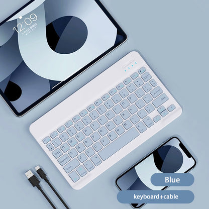 Bluetooth Rechargeable 10 Inch Magnetic Tablet Keyboard For IPad Keyboards For Huawei Matepad 115 X 9