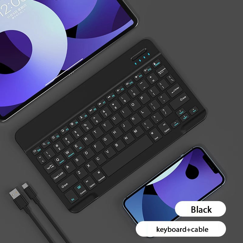 Bluetooth Rechargeable 10 Inch Magnetic Tablet Keyboard For IPad Keyboards For Huawei Matepad 115 X 11