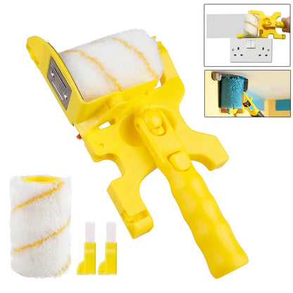 Multifunctional CleanCut Edger Painting Rolling Brush Professional Wall Paint Roller Set For Sharp