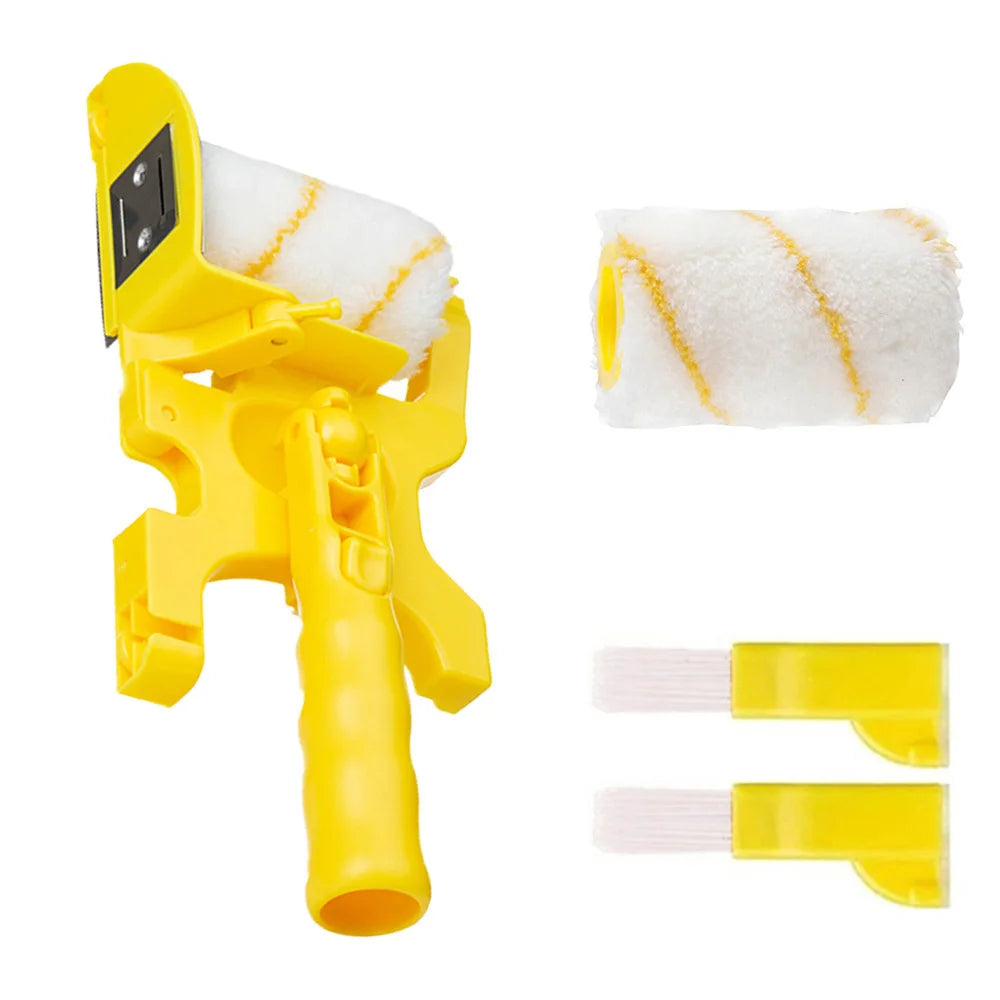 Multifunctional CleanCut Edger Painting Rolling Brush Professional Wall Paint Roller Set For Sharp