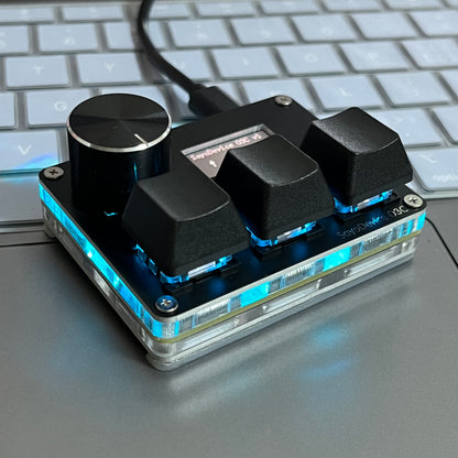 SayoDevice OSU, O3C Rapid Trigger, Magnetic Pink Switches, Hall Switches, Keyboard With Knob, Screen Copy Paste Shortcut