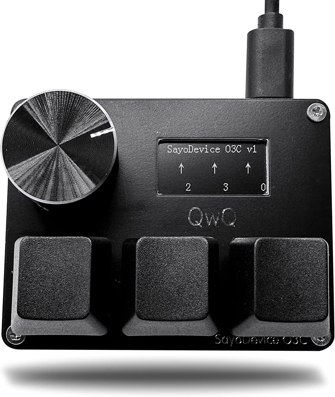 SayoDevice OSU, O3C Rapid Trigger, Magnetic Pink Switches, Hall Switches, Keyboard With Knob, Screen Copy Paste Shortcut