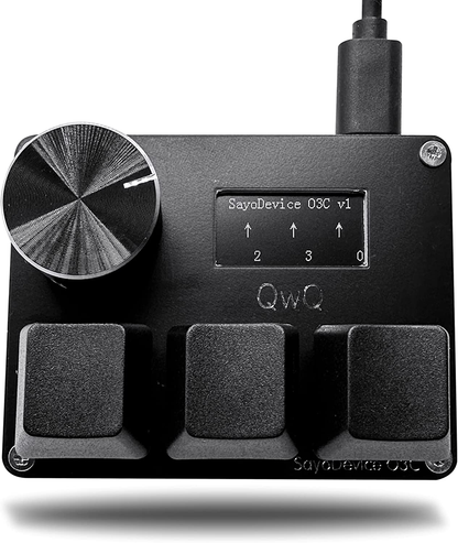 SayoDevice OSU, O3C Rapid Trigger, Magnetic Pink Switches, Hall Switches, Keyboard With Knob, Screen Copy Paste Shortcut