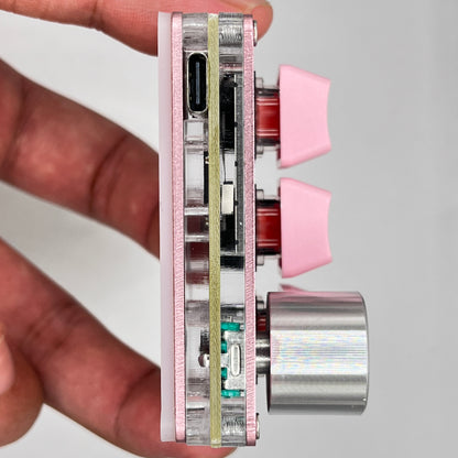 SayoDevice OSU, O3C Rapid Trigger, Magnetic Pink Switches, Hall Switches, Keyboard With Knob, Screen Copy Paste Shortcut