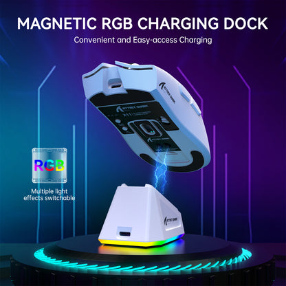 Gaming Mouse ATTACK SHARK X11 Lightweight Wireless, RGB Backlight Charging, Optical Sensor, Up to 22K DPI