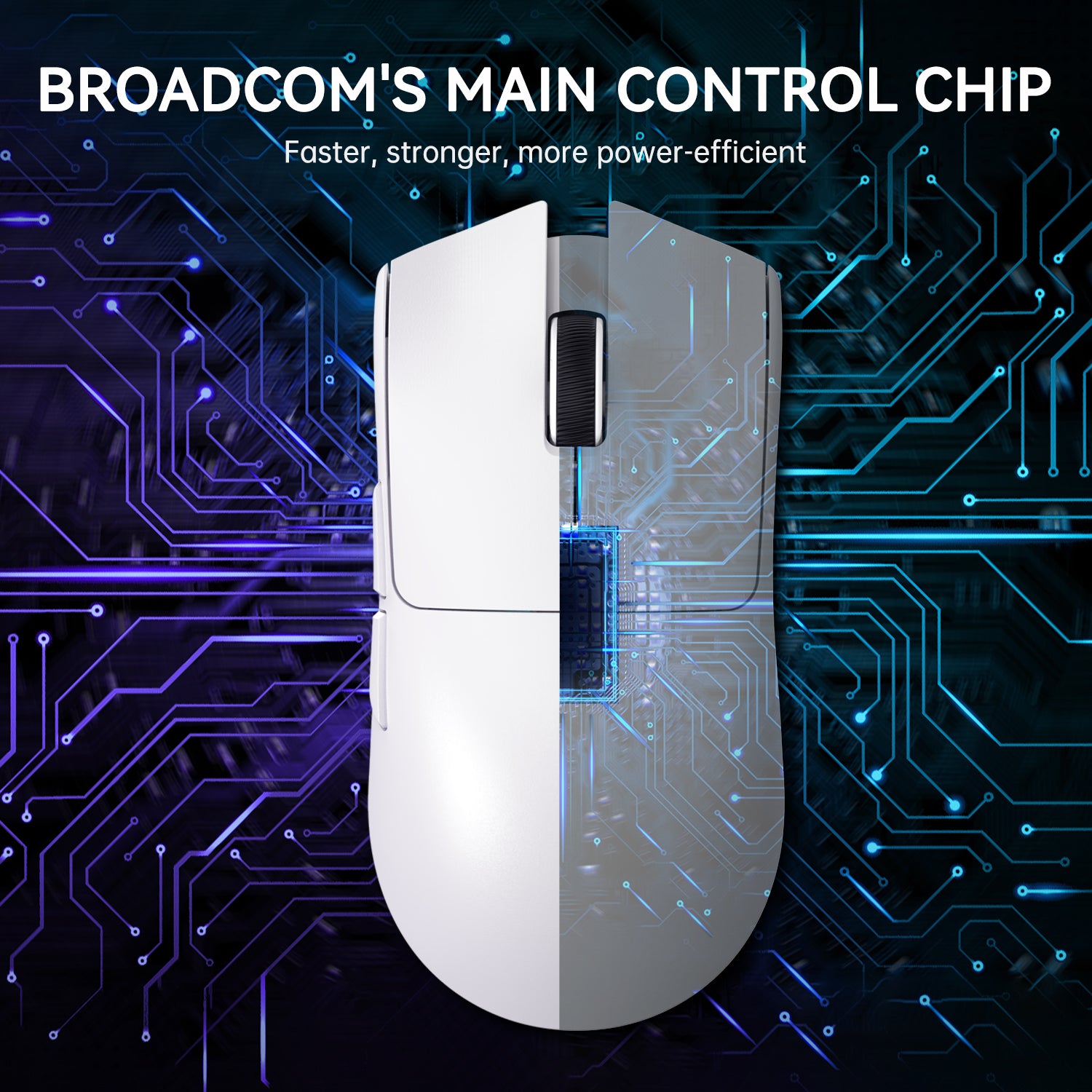 Gaming Mouse ATTACK SHARK X11 Lightweight Wireless, RGB Backlight Charging, Optical Sensor, Up to 22K DPI