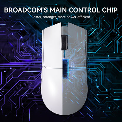 Gaming Mouse ATTACK SHARK X11 Lightweight Wireless, RGB Backlight Charging, Optical Sensor, Up to 22K DPI